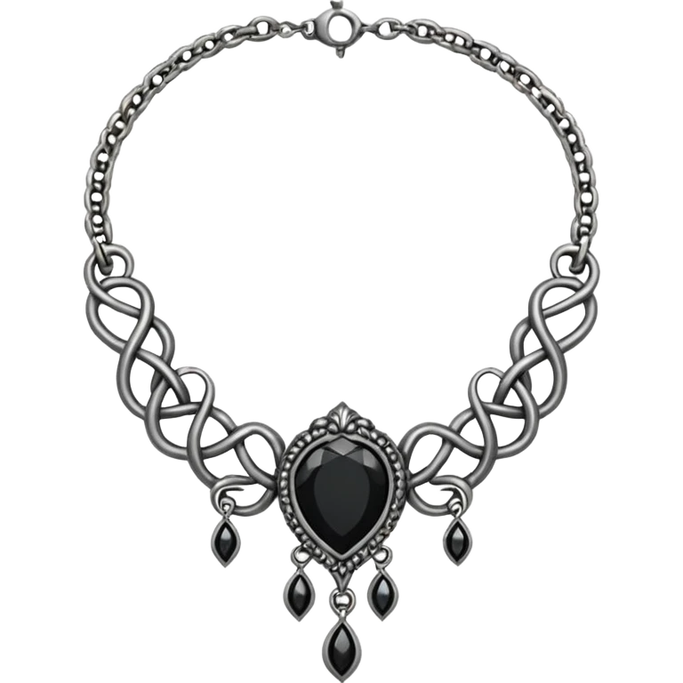 cursed necklace emoji