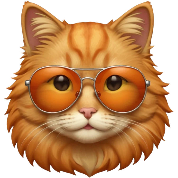 Cat wearing sunglasses emoji