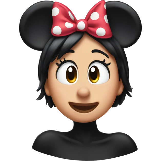 Minnie Mouse ears emoji