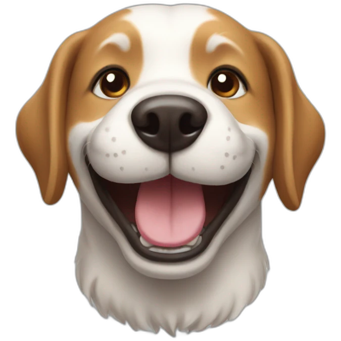 happy dog emoji
