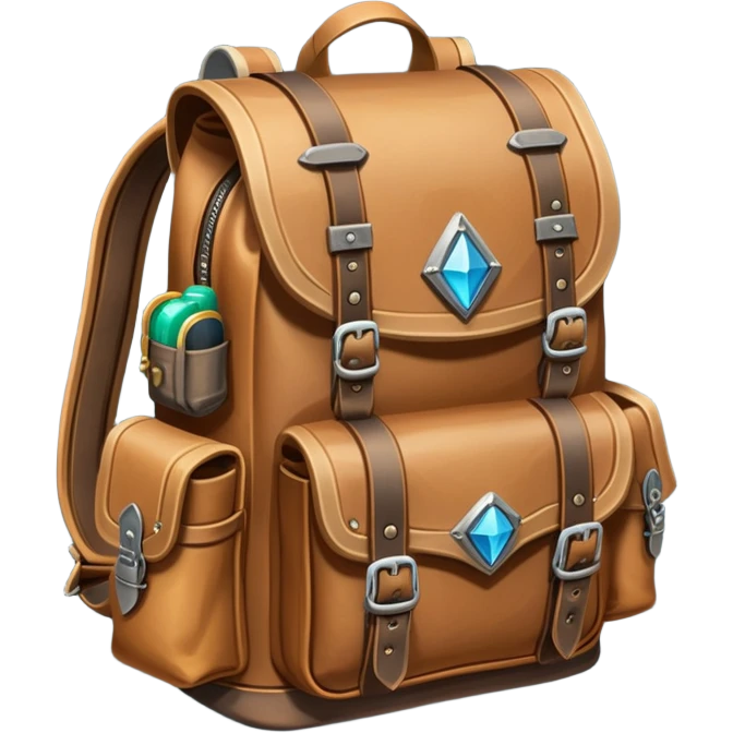fantasy rpg backpack emoji