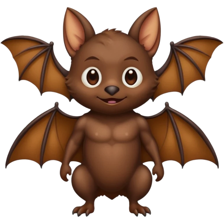 Fledermaus ganzkörper emoji