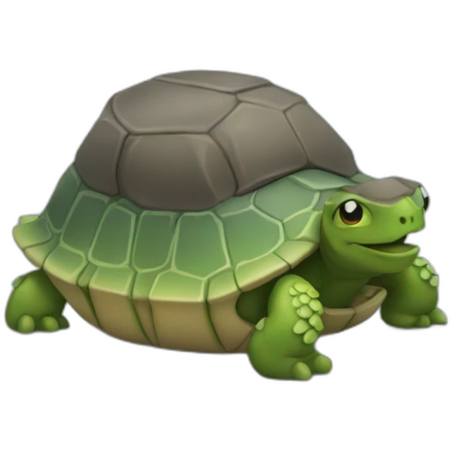 Auto tortuga emoji