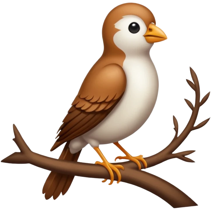 A Bird ho is Shiting emoji