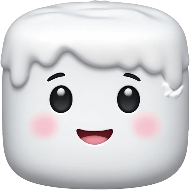 Faceless Marshmallow emoji