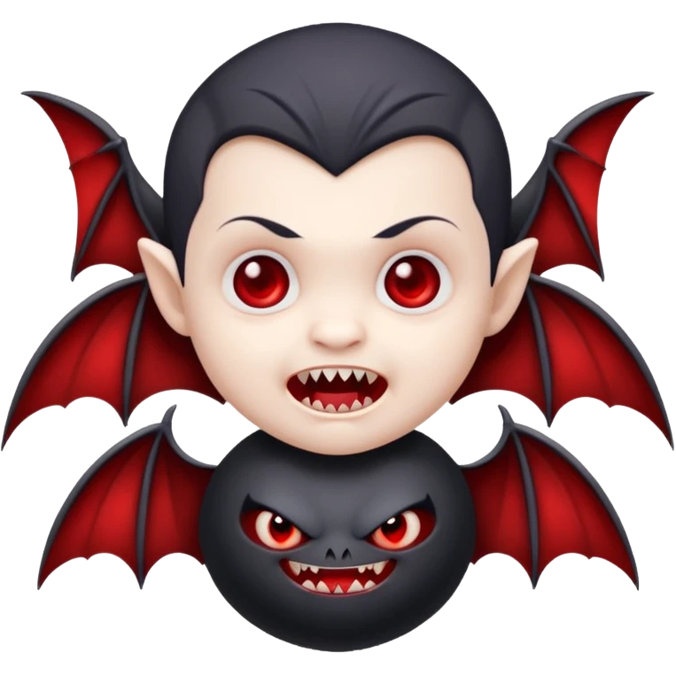 Vampire baby mobile  emoji