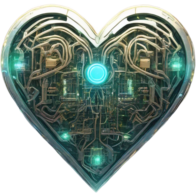Sci-fi space heart  emoji