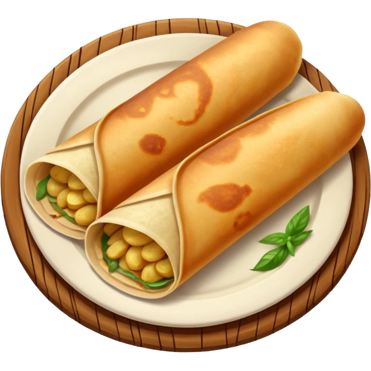 masala dosa in soiuth indoian styke emoji