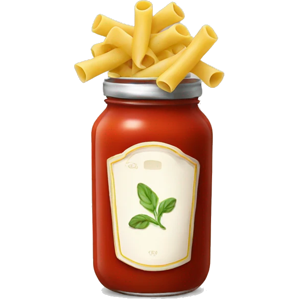 a jar of pasta sauce emoji