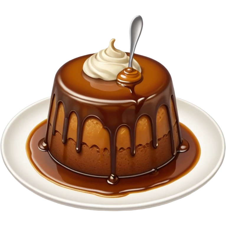 Sticky toffee pudding emoji