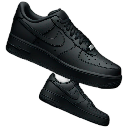 air force 1 black emoji