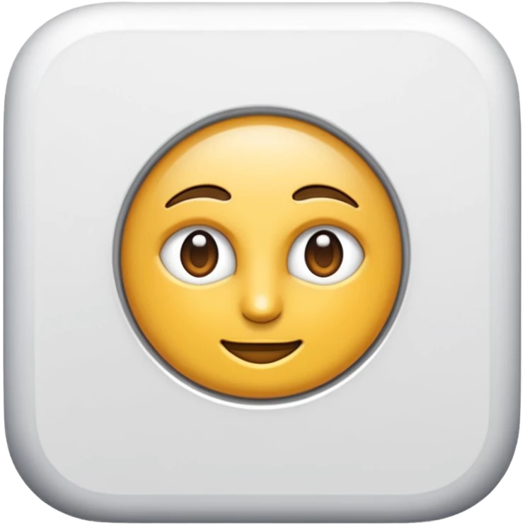 Beyaz iPhone kalp emoji