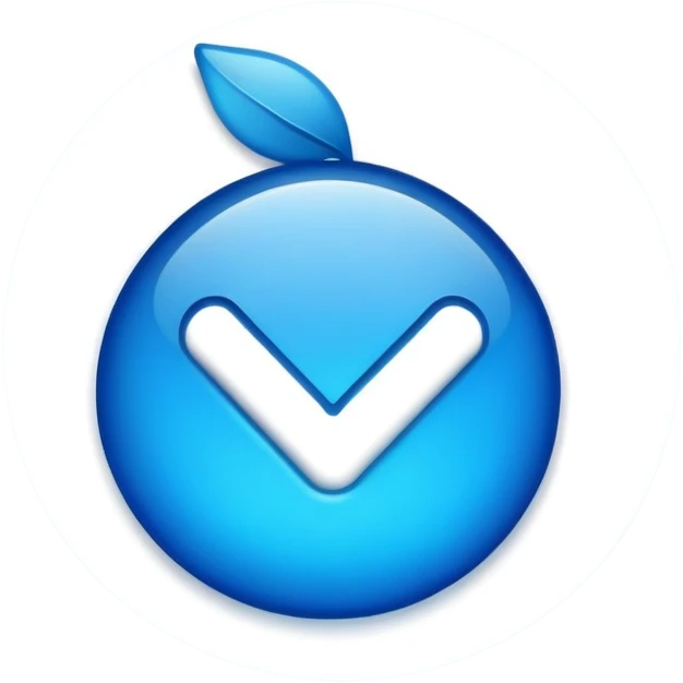 Official blue tick emoji