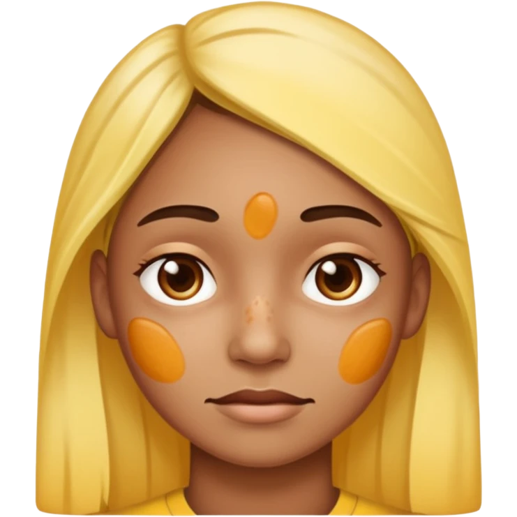 Hyper pigmentation  emoji