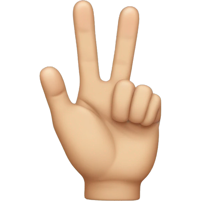 finger wag emoji