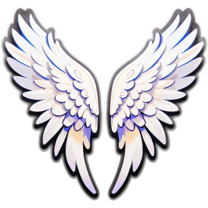 Angel wings emoji