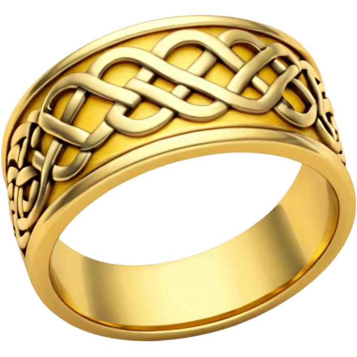 celtic gold ring emoji