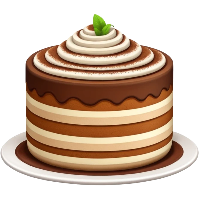 Tiramisú emoji