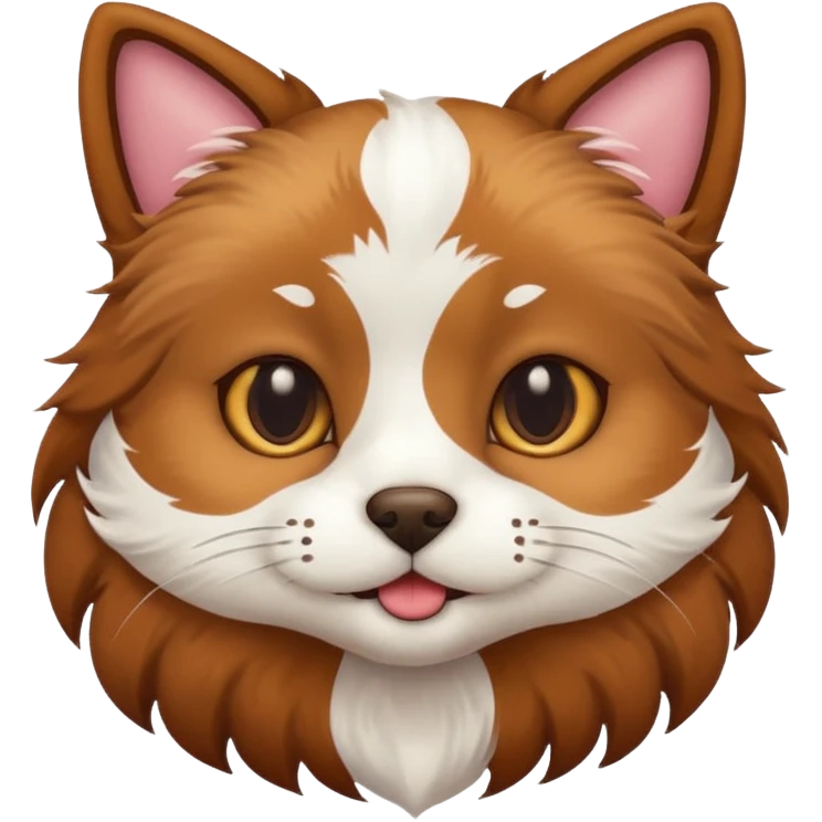 dog with cat face emoji