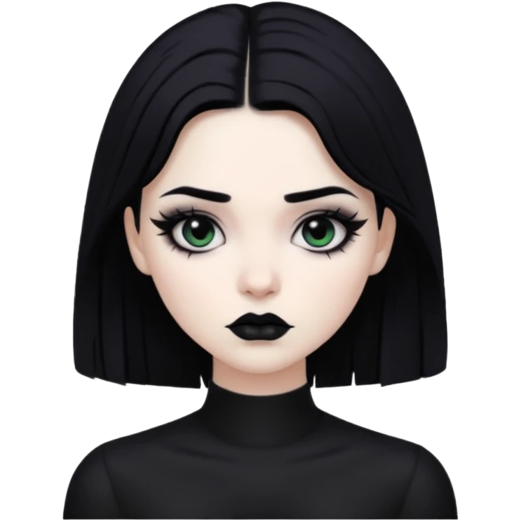 goth girl emoji