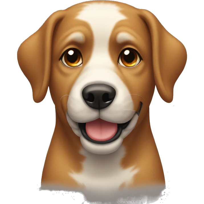 Dog woof emoji