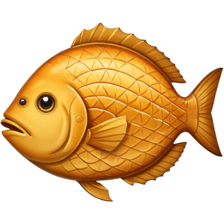 cooked shield fish emoji