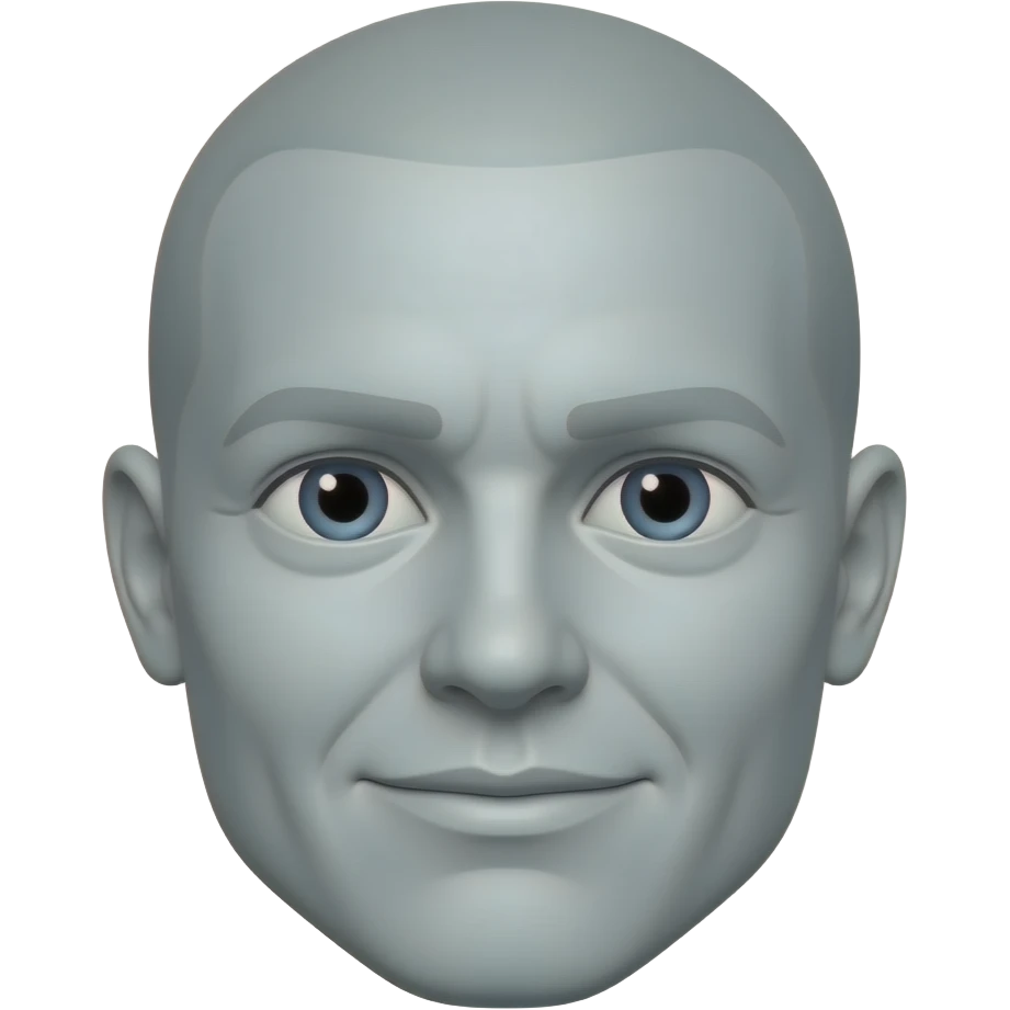 Make this emoji grey color emoji