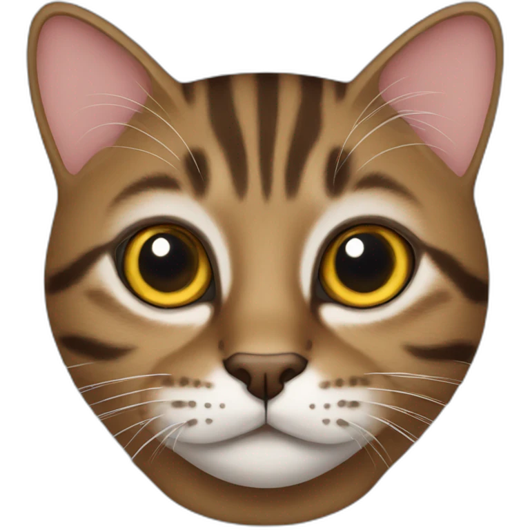 brown tabby cat emoji