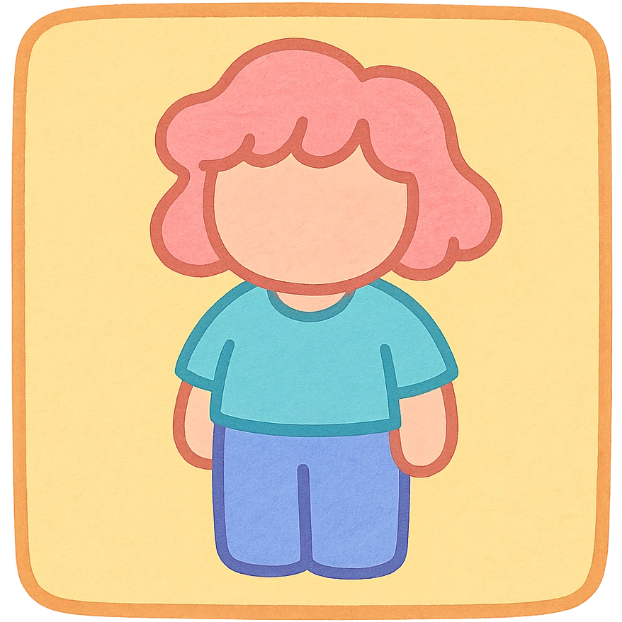 pastel watercolor sticky note with rounded corners, soft kawaii style, Japanese stationery, full body, no face, no hands, no legs, no character expression emoji