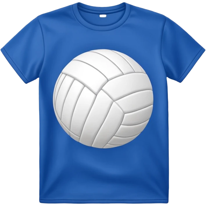 volleyball tshirt emoji