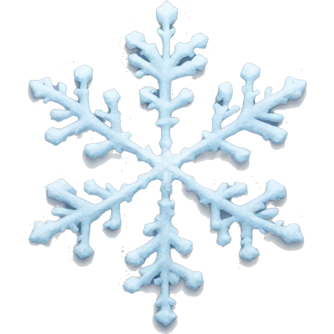 Snowflake emoji