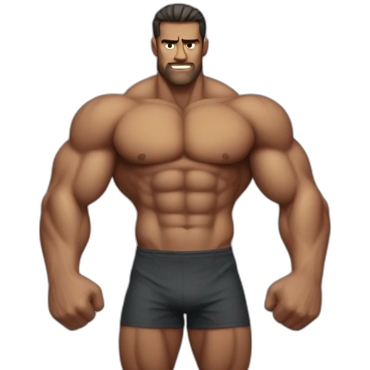 Muscular man emoji