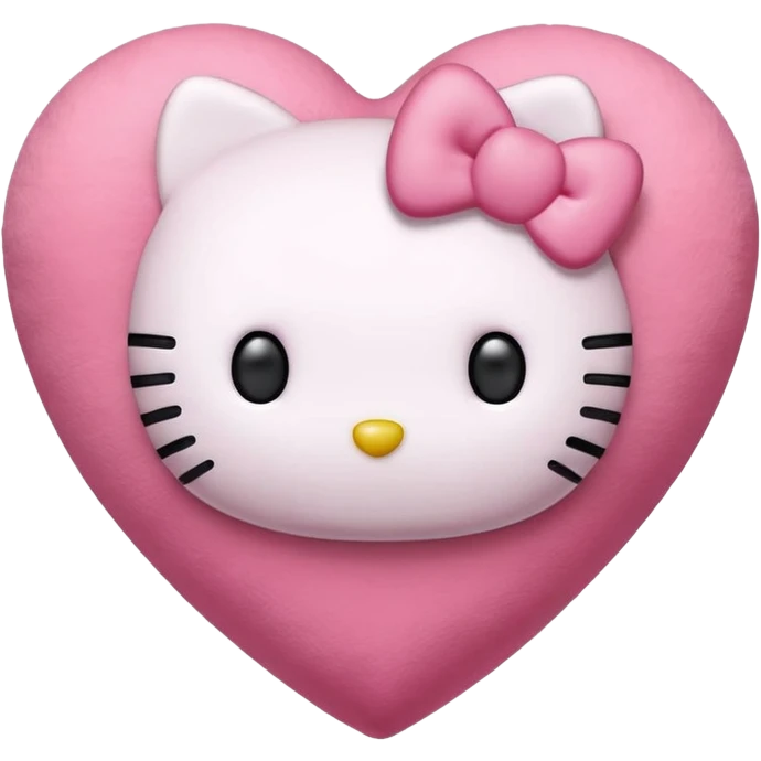 ✨hello kitty heart emoji
