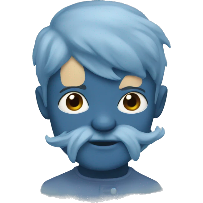blue mist emoji