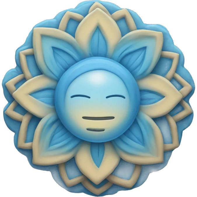 throat chakra detailed emoji