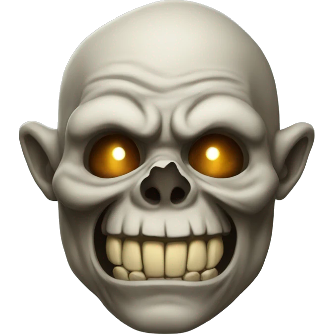 Troll skull emoji