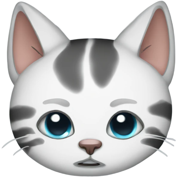 Crying cat emoji