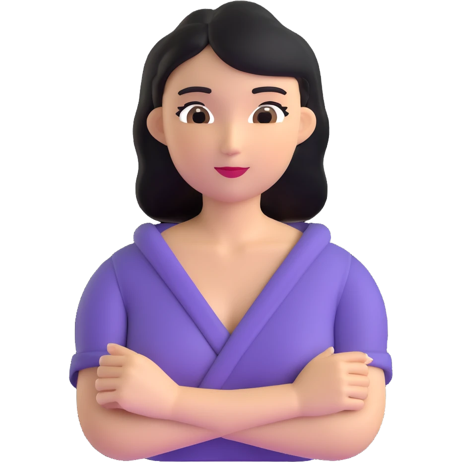 woman upper body emoji