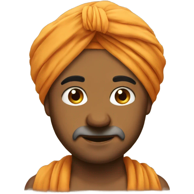hindu turban emoji