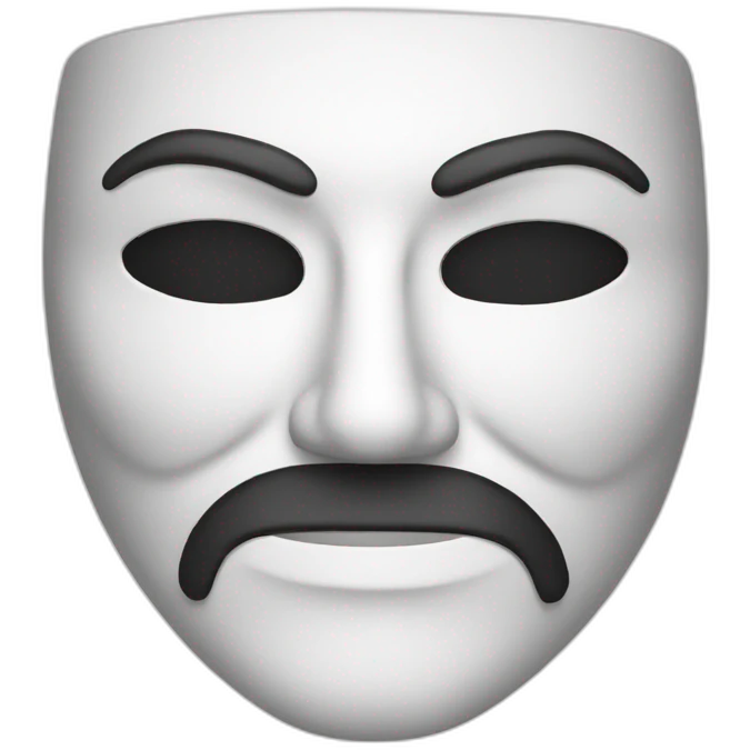 anonymous hackers mask emoji