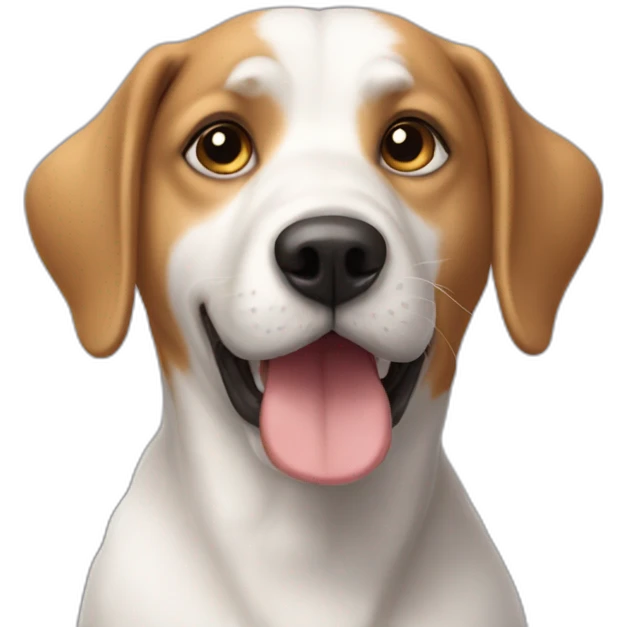 chien sur chat emoji