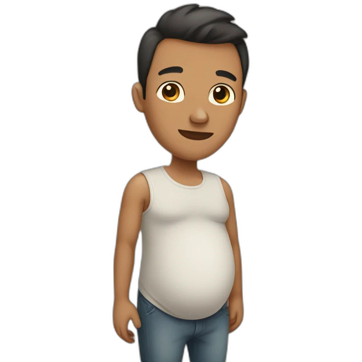  pregnant man emoji
