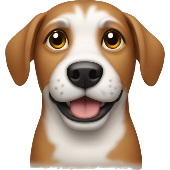 Dog with nails emoji
