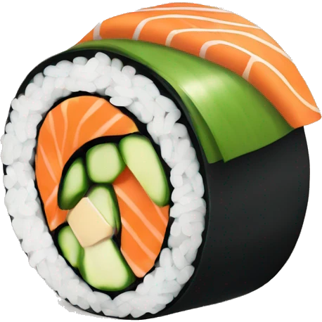 sushi roll emoji