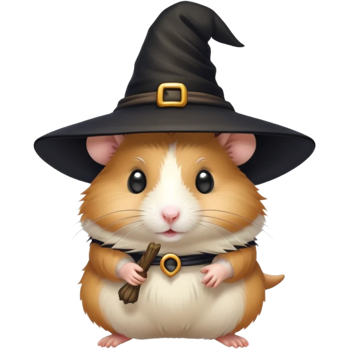 Hamster witch emoji