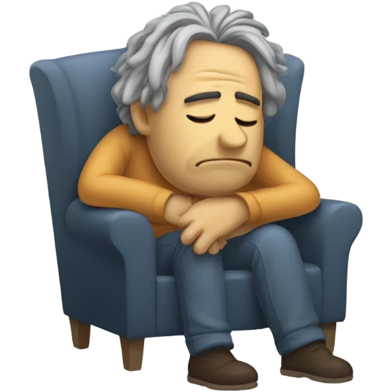 Exhausted  emoji
