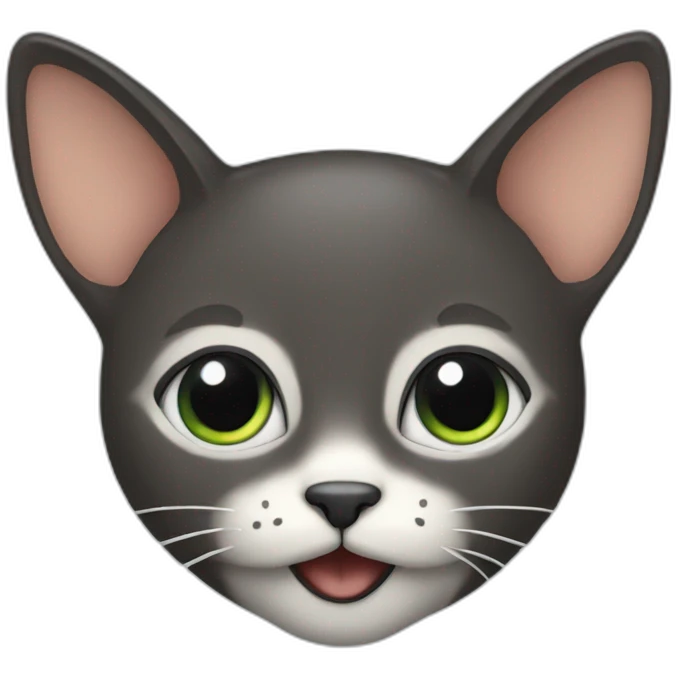 human saying meow emoji
