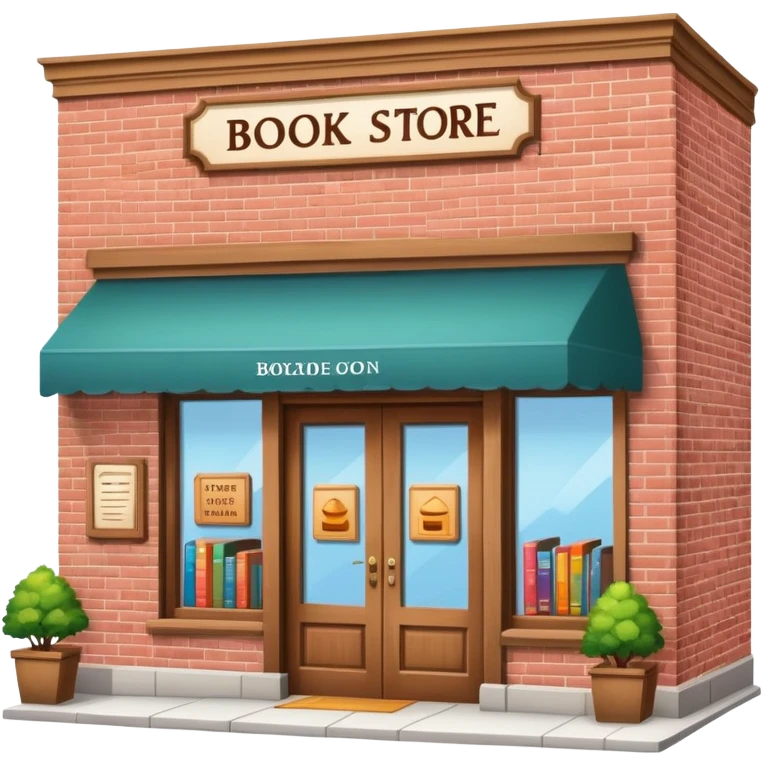 book store exterior emoji