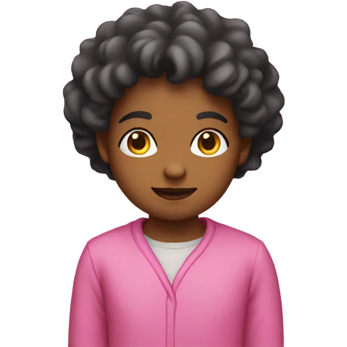 Pink X emoji