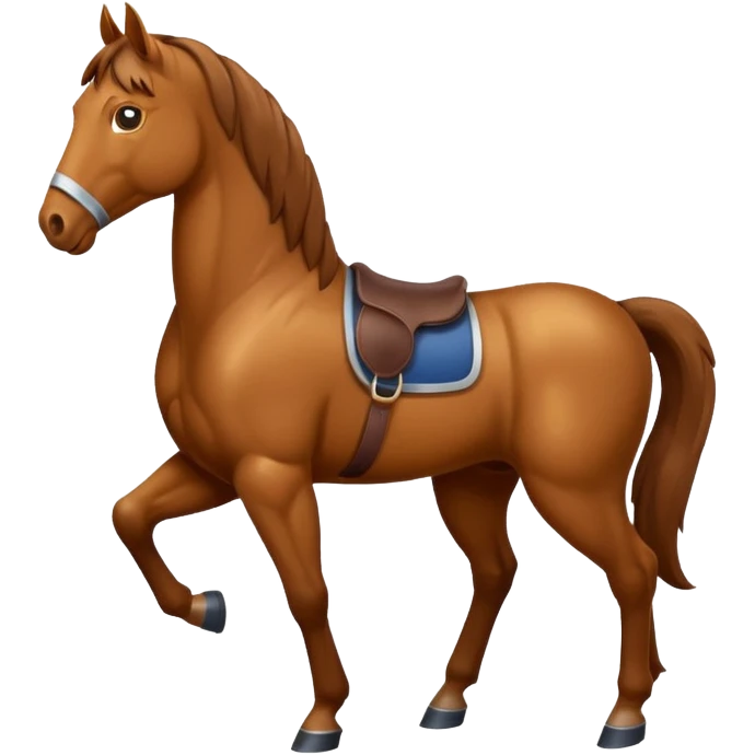 a horse emoji